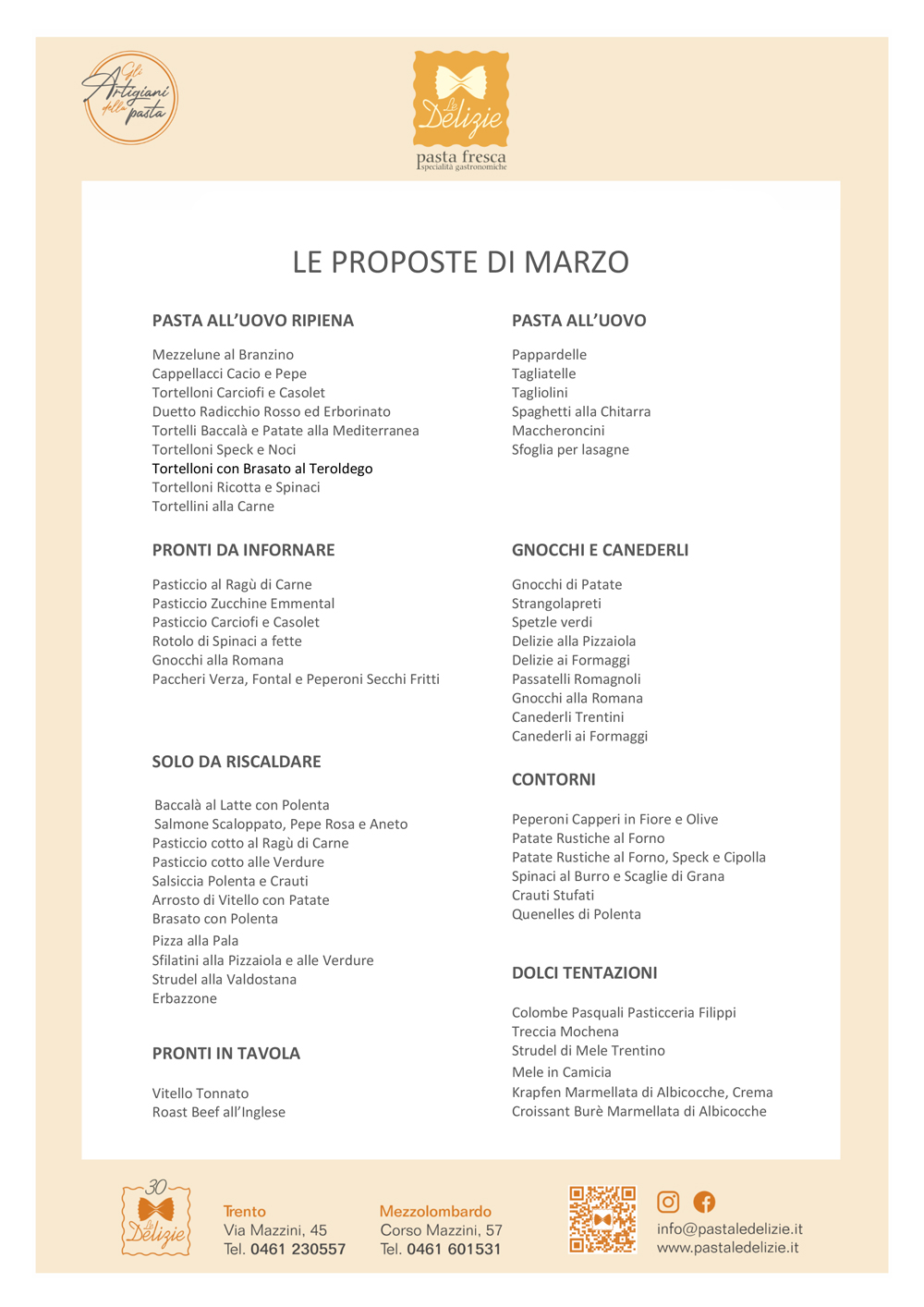 proposte marzo 2025