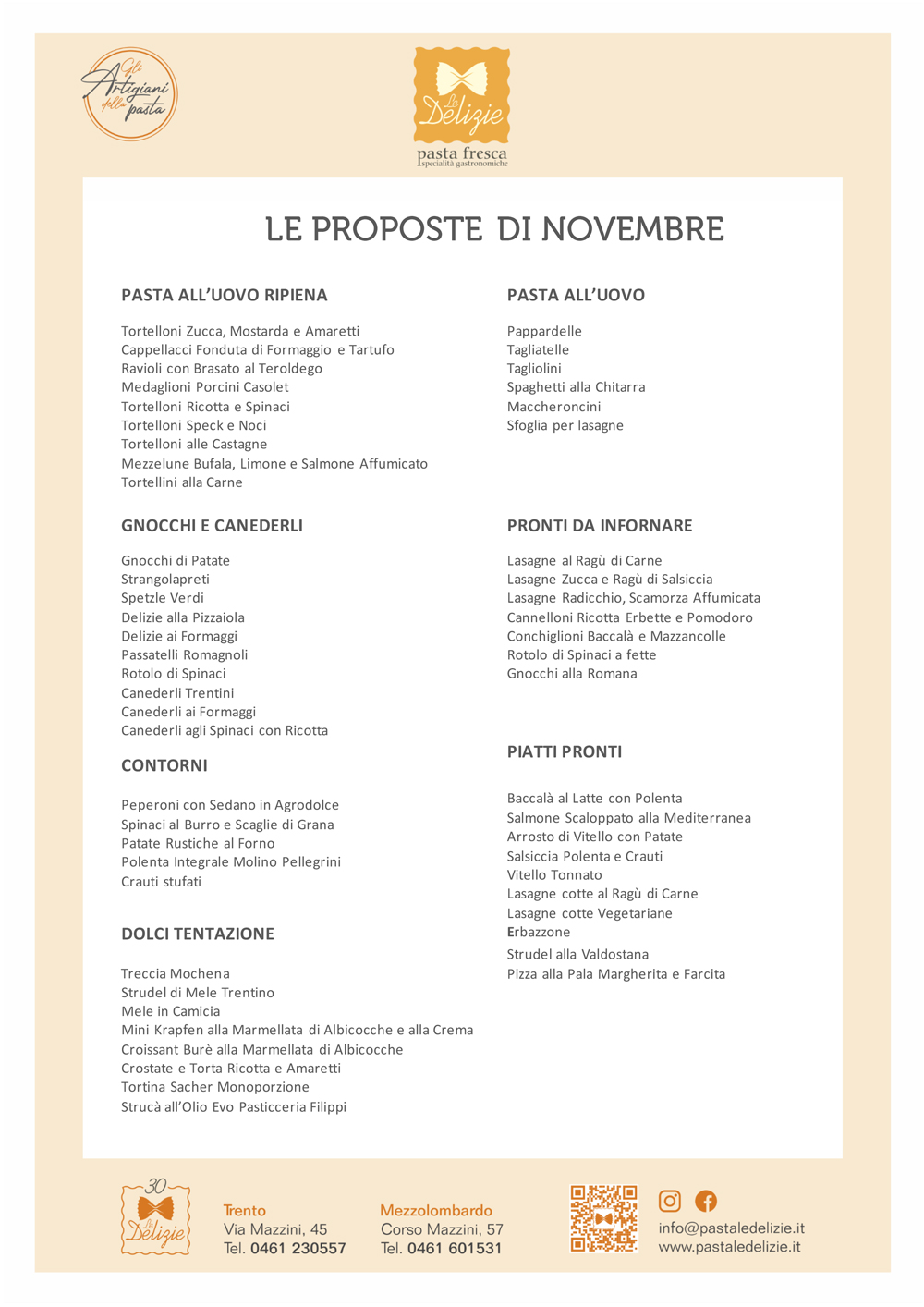 proposte novembre 2025